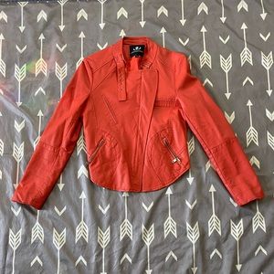 Medium orange jacket by foreign exchange